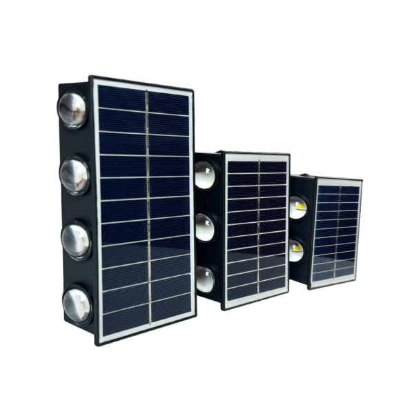 LED太陽能4、6、8頭壁燈
