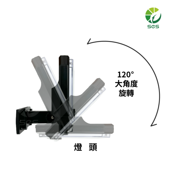 分離式太陽能感應壁燈：圖片 3