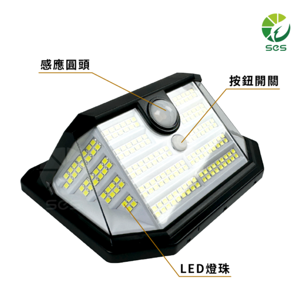 感應式太陽能壁掛燈：圖片 2